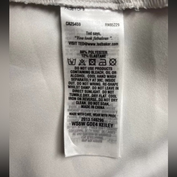 Ted Baker Fit And Flare Floral Dress US Size 2-4 - Picture 6 of 9